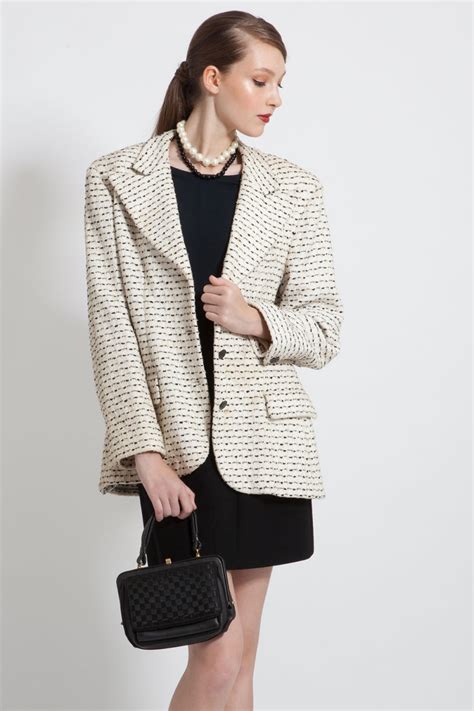 chanel blazer men|vintage chanel blazers for women.